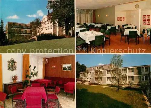 AK / Ansichtskarte Bad Eilsen Harrl Sanatorium Restaurant Kat. Bad Eilsen