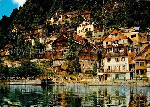 AK / Ansichtskarte Hallstatt Salzkammergut Uralte Salzsiedlung Keltenzeit am Hallstaettersee Kat. Hallstatt