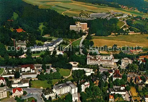 AK / Ansichtskarte Bad Wildungen Fliegeraufnahme Kurviertel Kat. Bad Wildungen