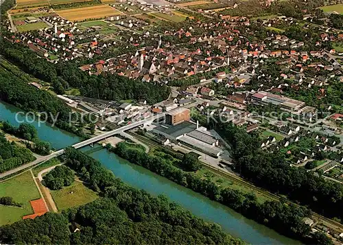 AK / Ansichtskarte Leipheim Donau Fliegeraufnahme Kat. Leipheim