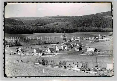 AK / Ansichtskarte Wingeshausen Panorama Kat. Bad Berleburg