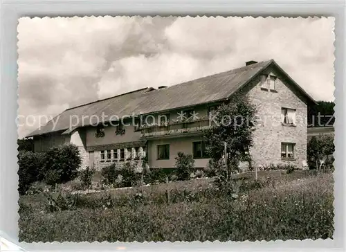 AK / Ansichtskarte Wingeshausen Pension Beuter  Kat. Bad Berleburg