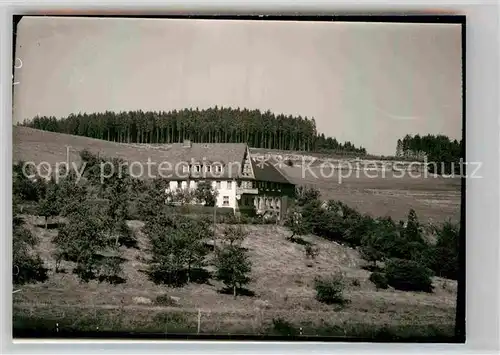 AK / Ansichtskarte Sassenhausen Pension Kat. Bad Berleburg