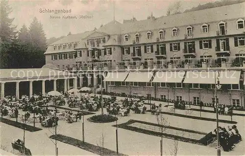 AK / Ansichtskarte Schlangenbad Taunus Neues Kurhaus Suedfront Kat. Schlangenbad