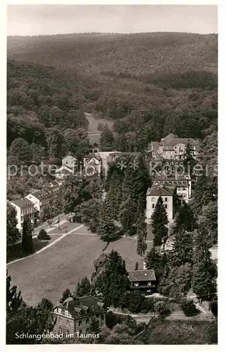 AK / Ansichtskarte Schlangenbad Taunus Panorama Kat. Schlangenbad