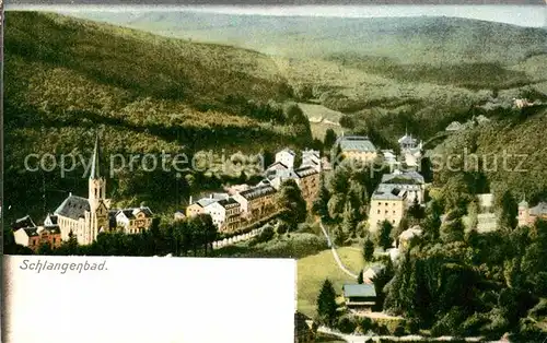 AK / Ansichtskarte Schlangenbad Taunus Panorama Kat. Schlangenbad