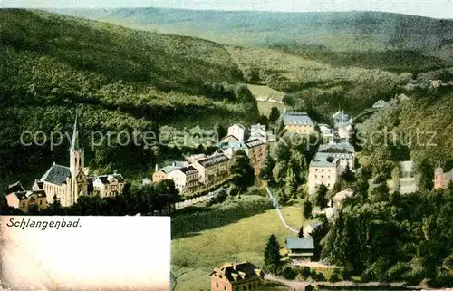 AK / Ansichtskarte Schlangenbad Taunus Panorama Kat. Schlangenbad