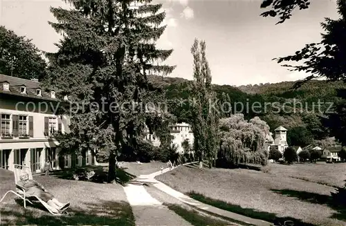 AK / Ansichtskarte Schlangenbad Taunus Bei der Liegehalle Kat. Schlangenbad