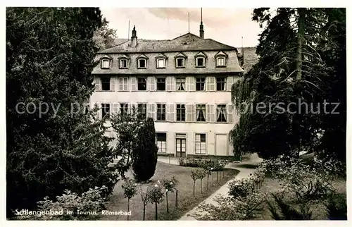 AK / Ansichtskarte Schlangenbad Taunus Roemerbad Kat. Schlangenbad