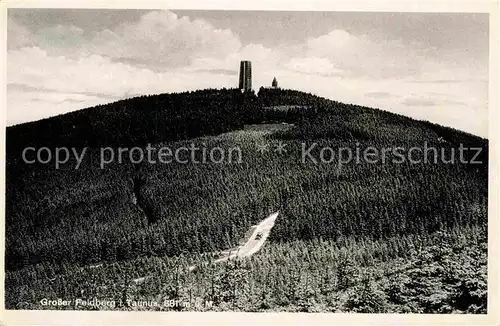 AK / Ansichtskarte Grosser Feldberg Taunus Fernseh UKW Sender Kat. Schmitten