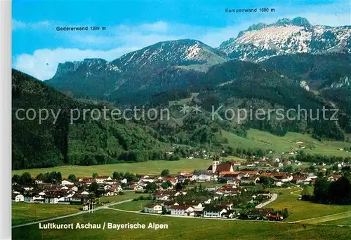 AK / Ansichtskarte Aschau Chiemgau Gedererwand Kampenwand  Kat. Aschau i.Chiemgau