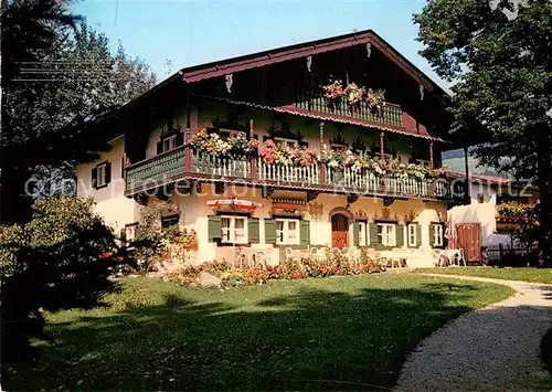 AK / Ansichtskarte Schliersee OBAG Ferienheim Haus Gammel  Kat. Schliersee