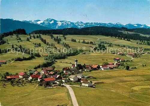 AK / Ansichtskarte Oberreute Fliegeraufnahme Kat. Oberreute