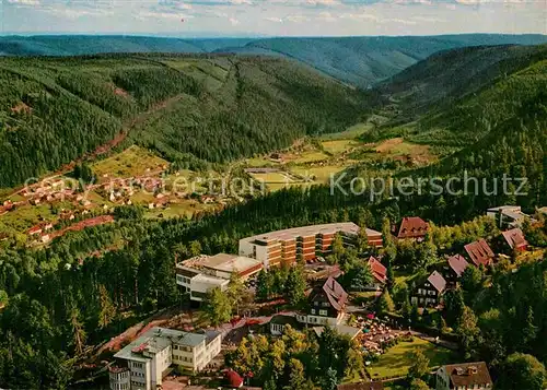 AK / Ansichtskarte Bad Wildbad Sommerberghotel Kurort im Schwarzwald Fliegeraufnahme Kat. Bad Wildbad