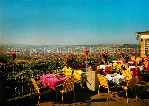 AK / Ansichtskarte Bad Mergentheim Panorama Blick vom Waldeck Terrasse Kat. Bad Mergentheim