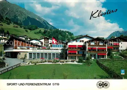 AK / Ansichtskarte Klosters GR Sport und Freizeitzentrum STG Kat. Klosters