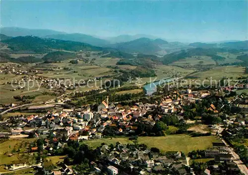 AK / Ansichtskarte Viechtach Bayerischer Wald Fliegeraufnahme Kat. Viechtach