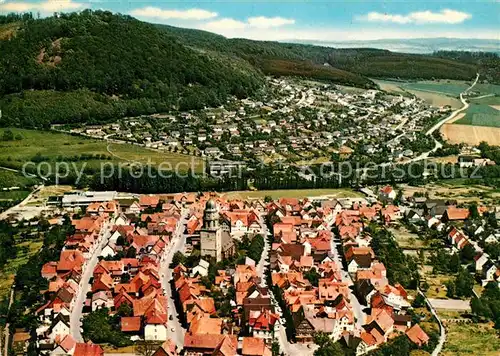 AK / Ansichtskarte Zierenberg Fliegeraufnahme Kat. Zierenberg