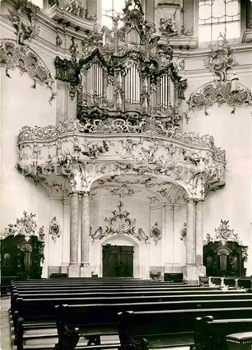 AK / Ansichtskarte Kirchenorgel Benediktiner Abtei Ettal Abteikirche  Kat. Musik