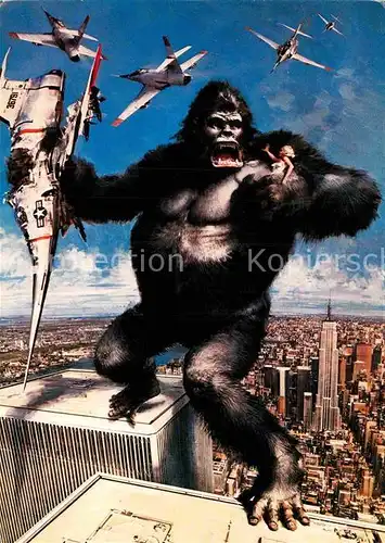 AK / Ansichtskarte Affen King Kong  Kat. Tiere