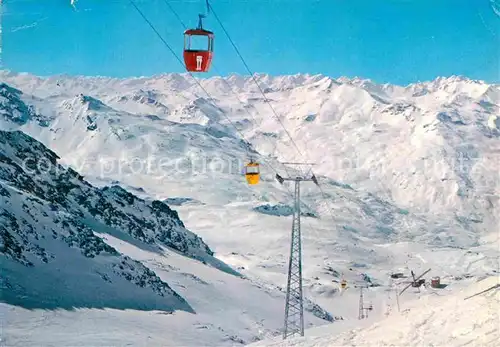 AK / Ansichtskarte Seilbahn Val Thorens Telecabine  Kat. Bahnen