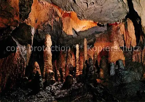 AK / Ansichtskarte Hoehlen Caves Grottes Bing Hoehle Streitberg Dr. Kellermannsgrotte  Kat. Berge