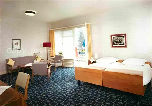 AK / Ansichtskarte Bad Schwalbach Hotelzimmer Kat. Bad Schwalbach