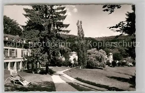 AK / Ansichtskarte Schlangenbad Taunus Liegehalle Kat. Schlangenbad