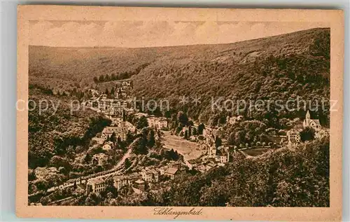 AK / Ansichtskarte Schlangenbad Taunus Panorama Kat. Schlangenbad