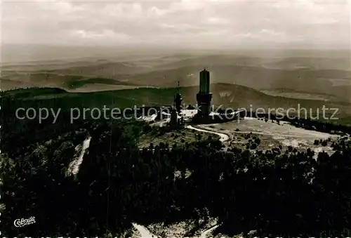 AK / Ansichtskarte Grosser Feldberg Taunus Fernseh UKW Sender Westerwald Lahntal Rhein Kat. Schmitten