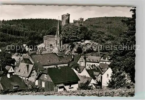 AK / Ansichtskarte Oberreifenberg Burg Ortsansicht Kat. Schmitten