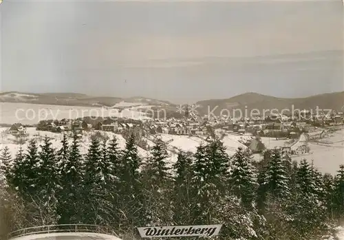 AK / Ansichtskarte Winterberg Hochsauerland Teilansicht  Kat. Winterberg