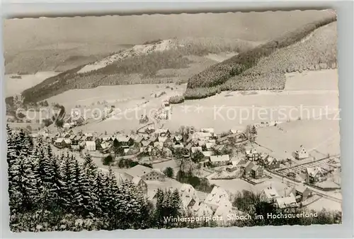 AK / Ansichtskarte Silbach Winterberg Gesamtansicht 