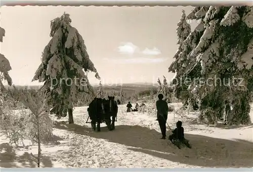 AK / Ansichtskarte Winterberg Hochsauerland Hoher Asten Kat. Winterberg