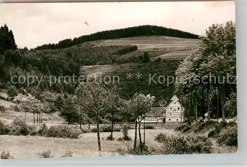 AK / Ansichtskarte Zueschen Sauerland Teilansicht  Kat. Winterberg