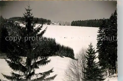 AK / Ansichtskarte Neuastenberg Gasthaus Zur Post Kat. Winterberg