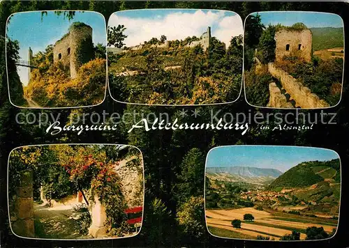 AK / Ansichtskarte Ebernburg Burgruine Altebaumburg Kat. Bad Muenster am Stein Ebernburg