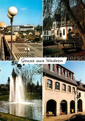 AK / Ansichtskarte Wadern Schloss Dagstuhl Stadtpark Oberstrasse Kat. Wadern