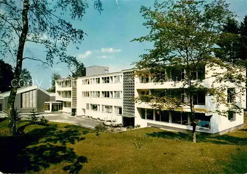 AK / Ansichtskarte Oberursel Taunus Kuranstalt Hohe Mark Haus Herzberg mit Andachtssaal Kat. Oberursel (Taunus)