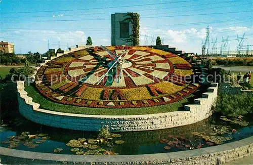 AK / Ansichtskarte Ontario Canada Hydros Floral Clock Kat. Kanada