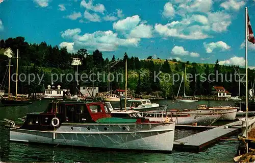 AK / Ansichtskarte Nova Scotia Boating Chester  Kat. Halifax