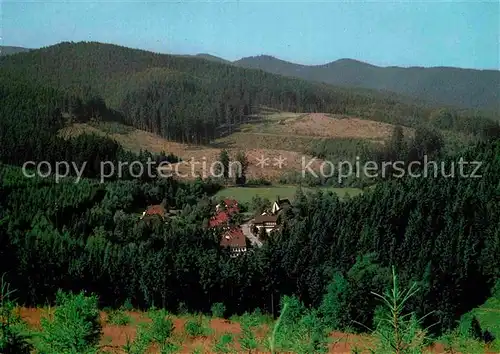 AK / Ansichtskarte Riefensbeek Kamschlacken Blick auf die Kirche  Kat. Osterode am Harz