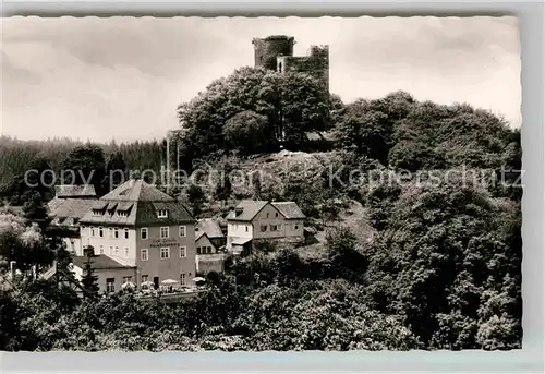 AK / Ansichtskarte Oberreifenberg Burgruine Haus Reifenberg Kat. Schmitten