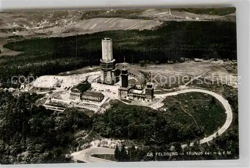 AK / Ansichtskarte Grosser Feldberg Taunus Fliegeraufnahme Kat. Schmitten