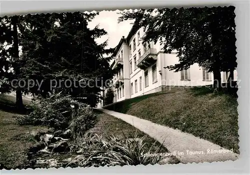 AK / Ansichtskarte Schlangenbad Taunus Roemerbad Kat. Schlangenbad