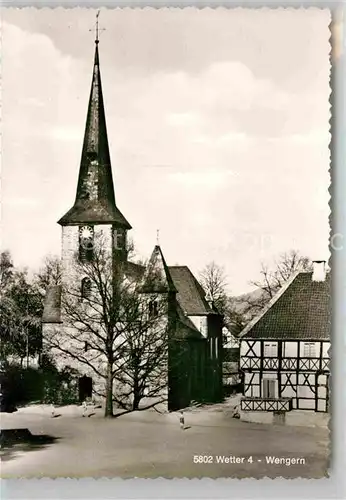 AK / Ansichtskarte Wetter Ruhr Kirche Kat. Wetter (Ruhr)