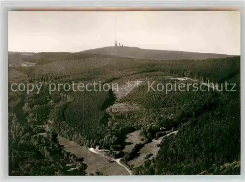 AK / Ansichtskarte Grosser Feldberg Taunus Fliegeraufnahme Reichenbachtal Kleiner Feldberg Kat. Schmitten