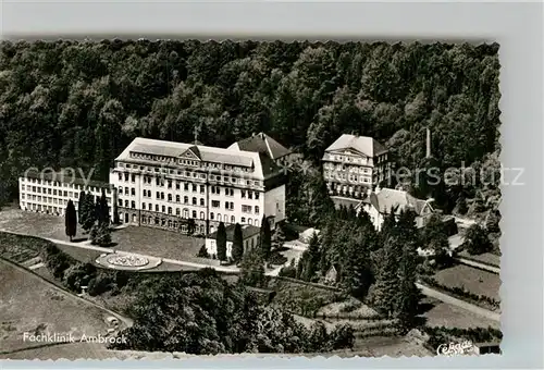 AK / Ansichtskarte Hagen Westfalen Fliegeraufnahme Fachklinik Ambrock Kat. Hagen