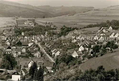 AK / Ansichtskarte Zueschen Sauerland Panorama Kat. Winterberg