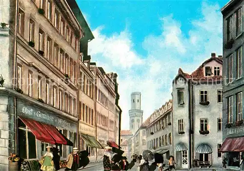 AK / Ansichtskarte Fuerth Bayern Schwabacher Strasse mit Rathaus Kat. Fuerth